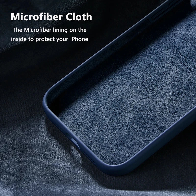 🌈📱 Original Style Silicone Case for iPhone 17 / 16 / 15 / 14 / 13 / 12 / 11