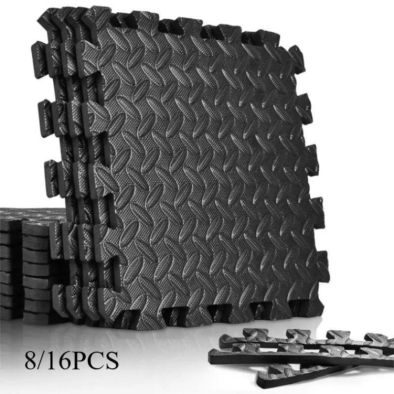8/16 Pcs Non Slip Foam Yoga Mat