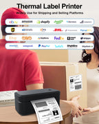 🏷️📦 Marklife X4 Thermal Label Printer – 4x6 Bluetooth Shipping Printer