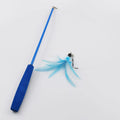 🎣🐾 Telescopic Cat Teaser Wand – 3-Section Fishing Pole Stick