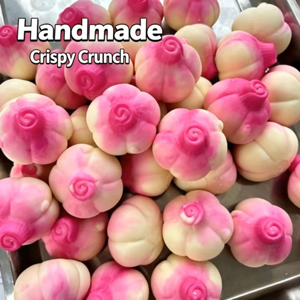 Crispy Onion Stress Ball – Crunchy ASMR Sensory Squeeze Fidget Toy