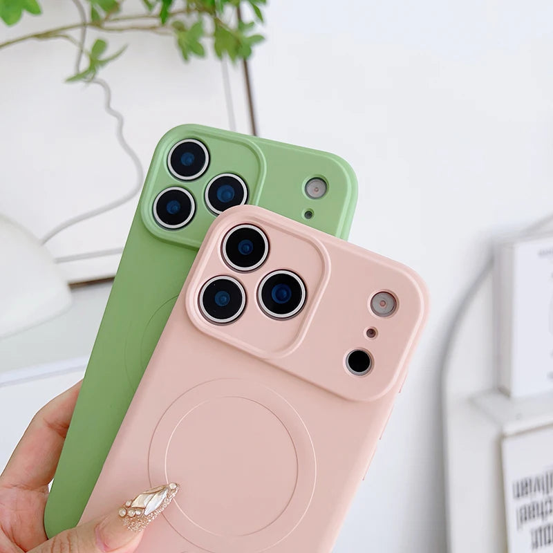 MagSafe Magnetic Liquid Silicone Case for iPhone 17 Series