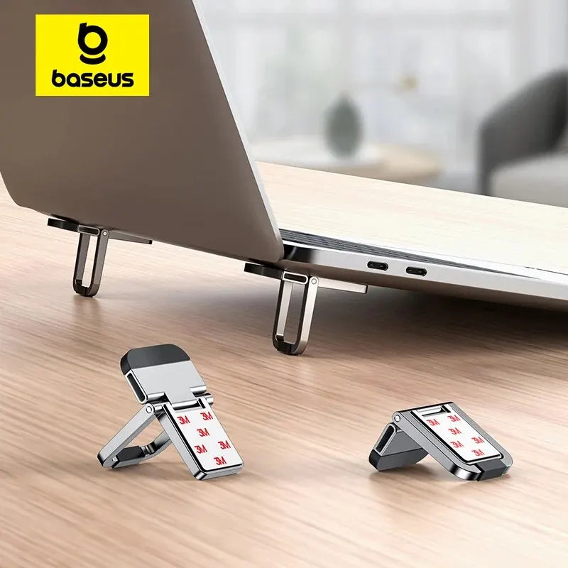 💻📐 Baseus Foldable Laptop Stand – Adjustable Portable Cooling Riser