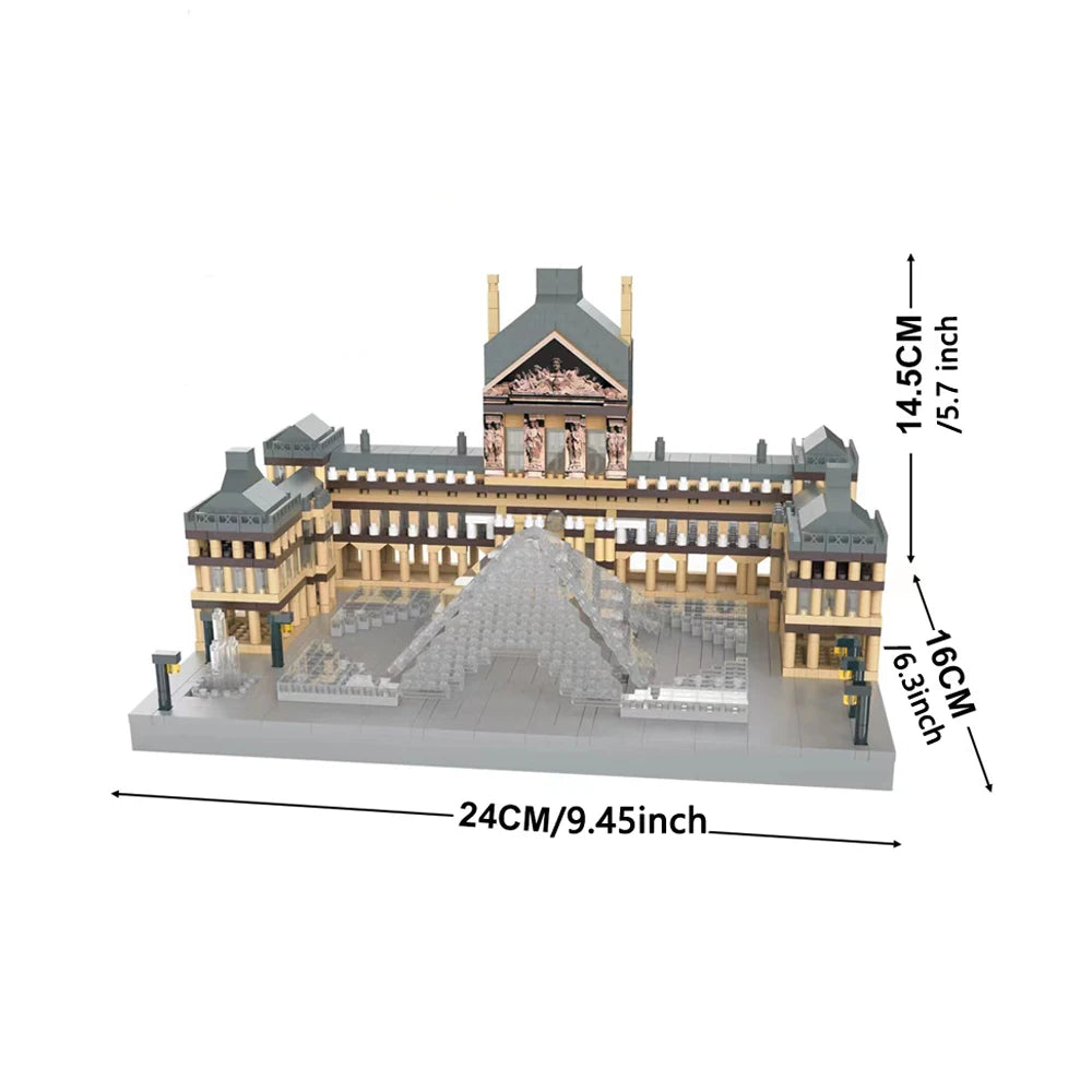 🏛️Mini Building Blocks – Famous Landmark Replica Construction Bricks for Adults & Collectors