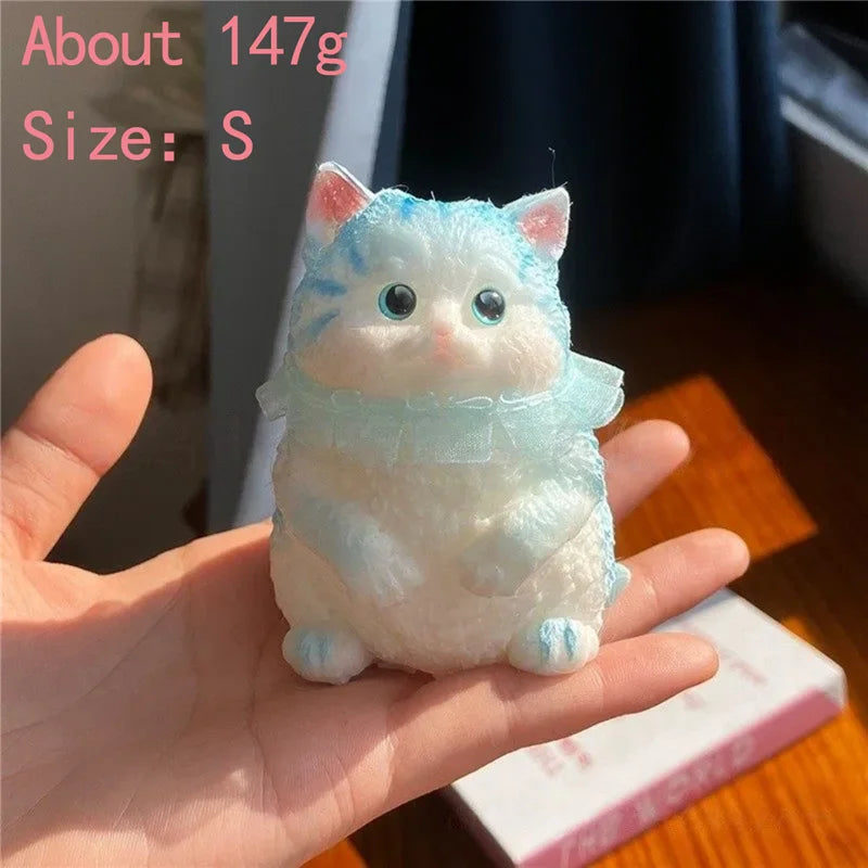 Realistic Squirrel Squishy Toy – Soft TPR Fast-Rebound Fidget