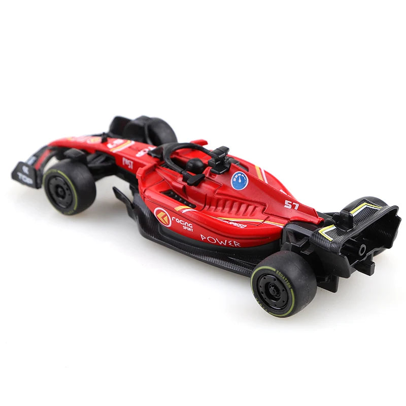 (Bagged) 1.43 Alloy Model Racing Car Toy, Exquisite Formula Alloy Pullback Racing Car, Children's Toy, Best Birthday Gift.