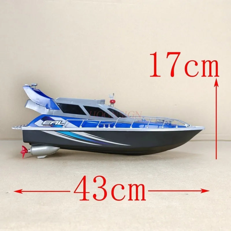 17" Radio Control Patrol Boat with 4-way Remote Control Boat Toys Warships Patrol Boats Speedboat