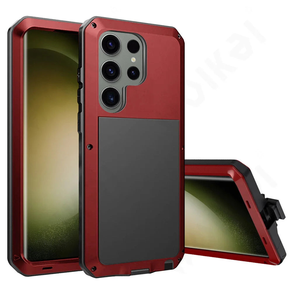 Heavy Duty Metal Armor Case for Samsung Galaxy S & Note Series