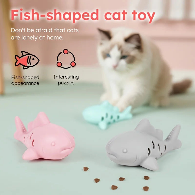 Interactive Cat & Dog Treat Toy – Food Hiding & Teeth Grinding Puzzle