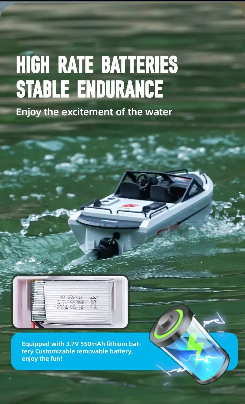 Brushless Jet 2.4G RC Boat TX693 Remote Control Boat Ship Brushless Motor Boat Model Electric Speedboat Toy Gift for Boys