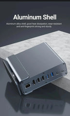 💻🔗 15-in-1 Type-C Docking Station – 4K@60Hz HDMI & DisplayPort Hub