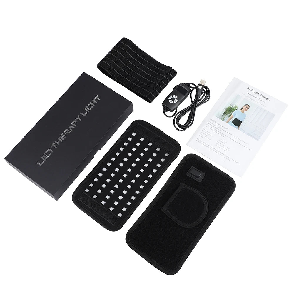 ✨🩹 Home Near Infrared Light Wrist Guard (660 & 850nm) | Health Care & Beauty Therapy Belt 💡 | Comfortable Red Light Support Device