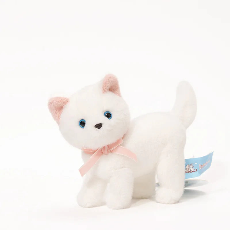 🐱🧸 5.9 inches Simulation Cat Plush Doll – Cute Stuffed Animal for Home Decoration & Kids Gifts