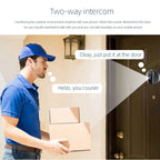 🔔📷 3MP Smart Life Tuya WiFi Doorbell Peephole Camera | 1080P Digital Door Viewer 👁️ | PIR Motion, IR Night Vision, Alexa & Google Support