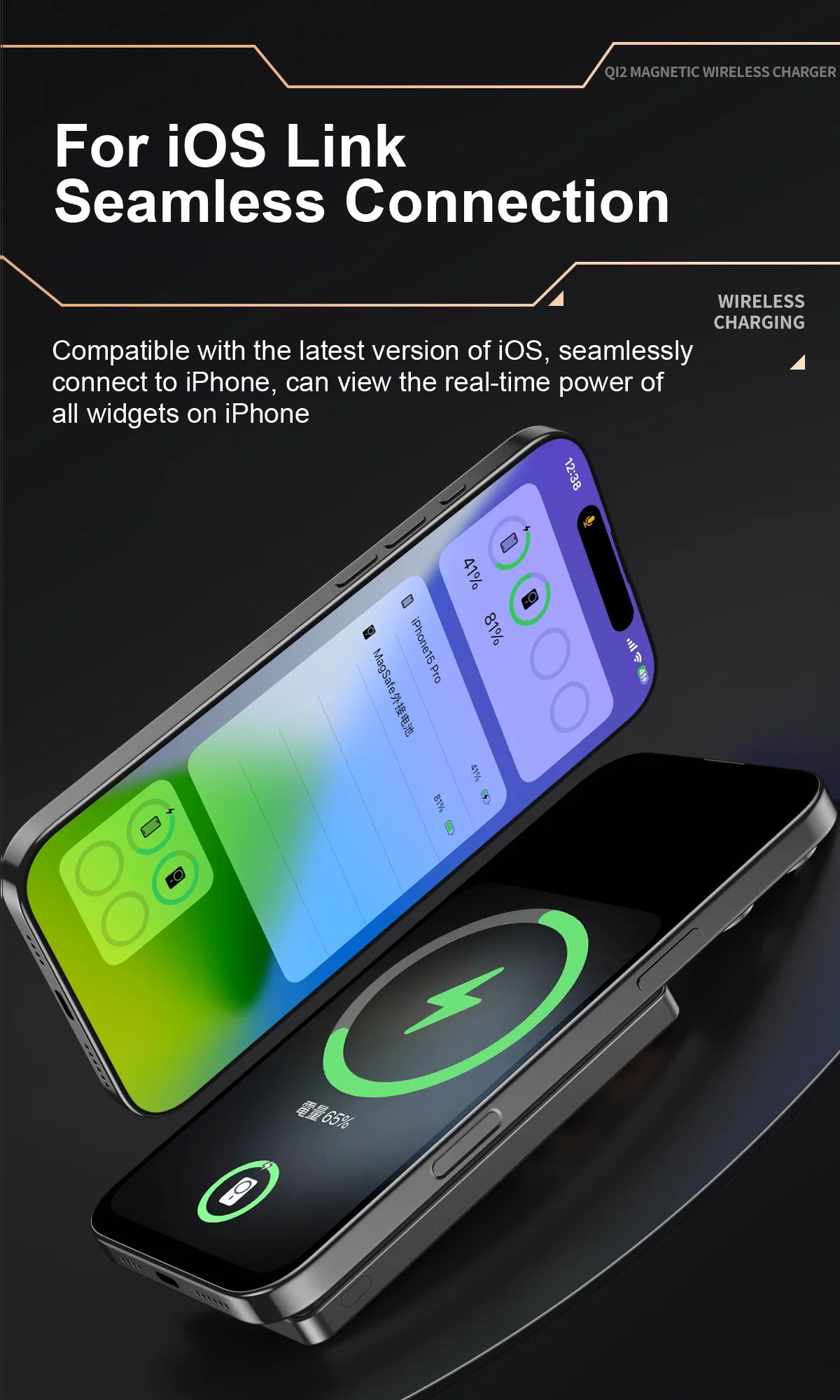 Magnetic Wireless Power Bank 5000/10000mAh | Fast Charging External Battery for iPhone 12‑17 Pro, Apple Watch & AirPods 🔋