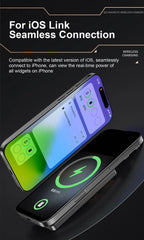 Magnetic Wireless Power Bank 5000/10000mAh | Fast Charging External Battery for iPhone 12‑17 Pro, Apple Watch & AirPods 🔋