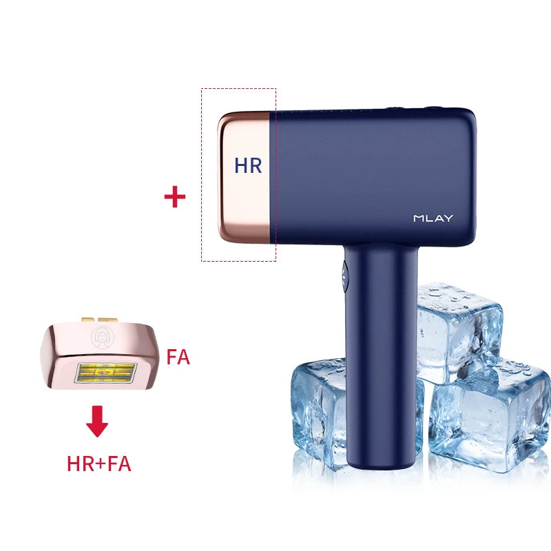 ✨ MLAY T14 IPL Hair Removal Device | ICE Cool Laser Epilator 3-in-1 ❄️ | 500,000 Flashes Permanent Hair Reduction for Body & Face