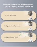 🌬️🌀 Portable Oscillating Standing Fan – Rechargeable with Remote