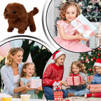 🐶🤖 Electric Walking Dog Toy – Interactive Educational Robot Pet for Boys & Girls Preschool Children