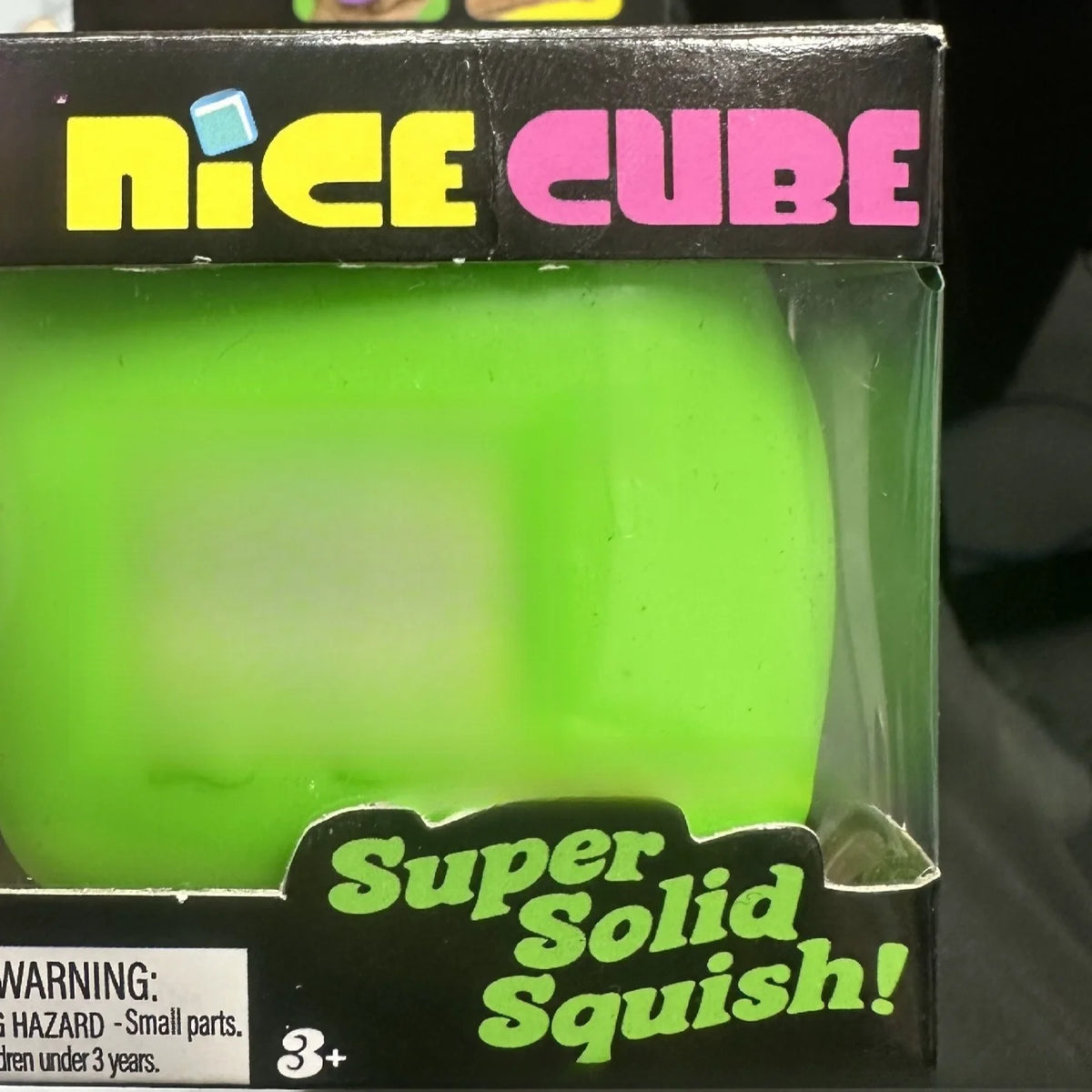 Glow Cube Squishy Toy – Slow-Rebound Ice Cube Sensory Fidget