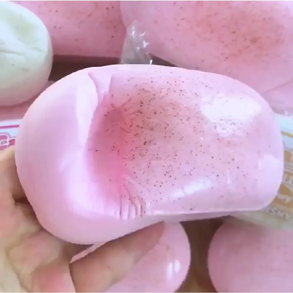 Cheese Cake Bread Squishy Toy – Slow-Rising PU Fidget