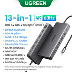 💻🚀 UGREEN 13-in-1 USB-C Hub – Triple Display 4K60Hz Dock