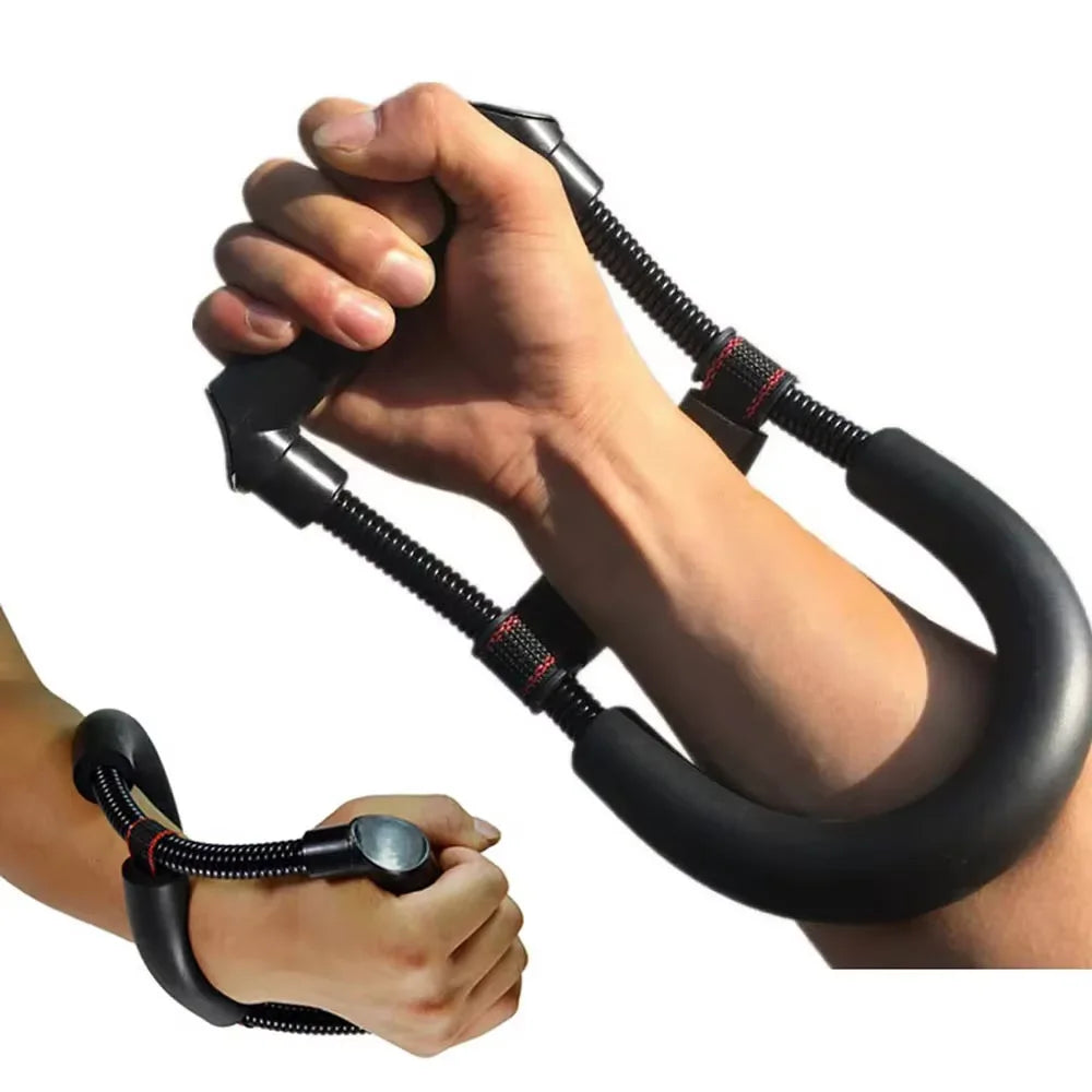 Power Wrist and Strength Exerciser, Adjustable Hand Grips for Forearm Muscle Building Fitness Workout and Arm Training Equipment