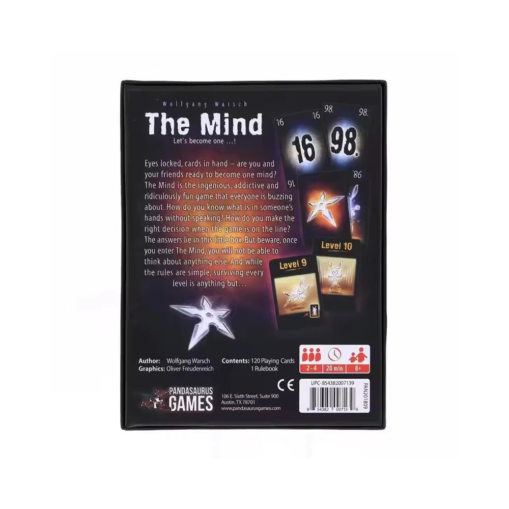 The Mind – Cooperative Puzzle Card Game | Team Experience Party Game | Ages 8+ | 2–4 Players 🧠🎴