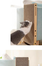 🐾📐 L-Shape Cardboard Cat Scratcher – Wear-Resistant Scratch Post