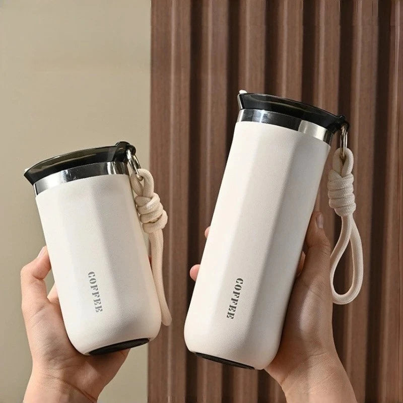 Stainless Steel Vacuum Flask – Insulated Hot & Cold Travel Mug Coffee Cup ☕✨