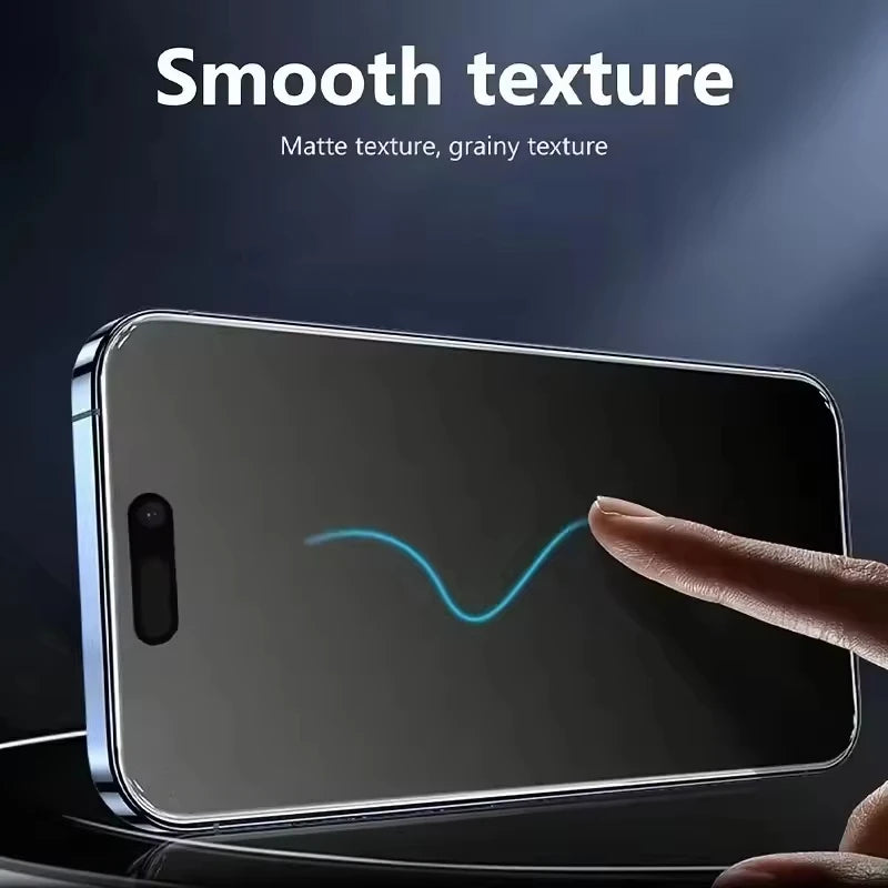3PCS Matte Tempered Glass Screen Protector – Anti-Glare Frosted for iPhone