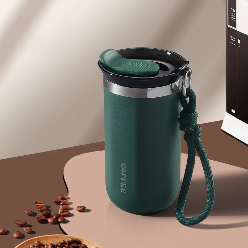 Stainless Steel Vacuum Flask – Insulated Hot & Cold Travel Mug Coffee Cup ☕✨