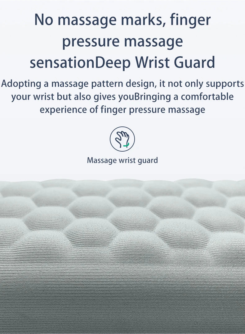 ⌨️🖱️ Ergonomic Memory Foam Keyboard & Mouse Wrist Rest Pad