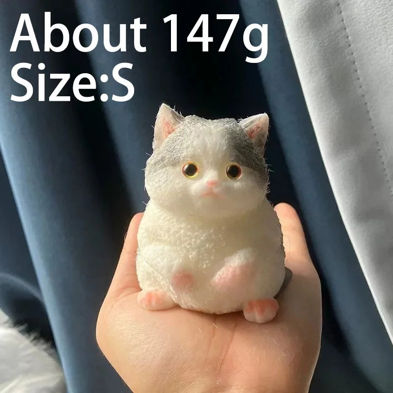 Realistic Squirrel Squishy Toy – Soft TPR Fast-Rebound Fidget