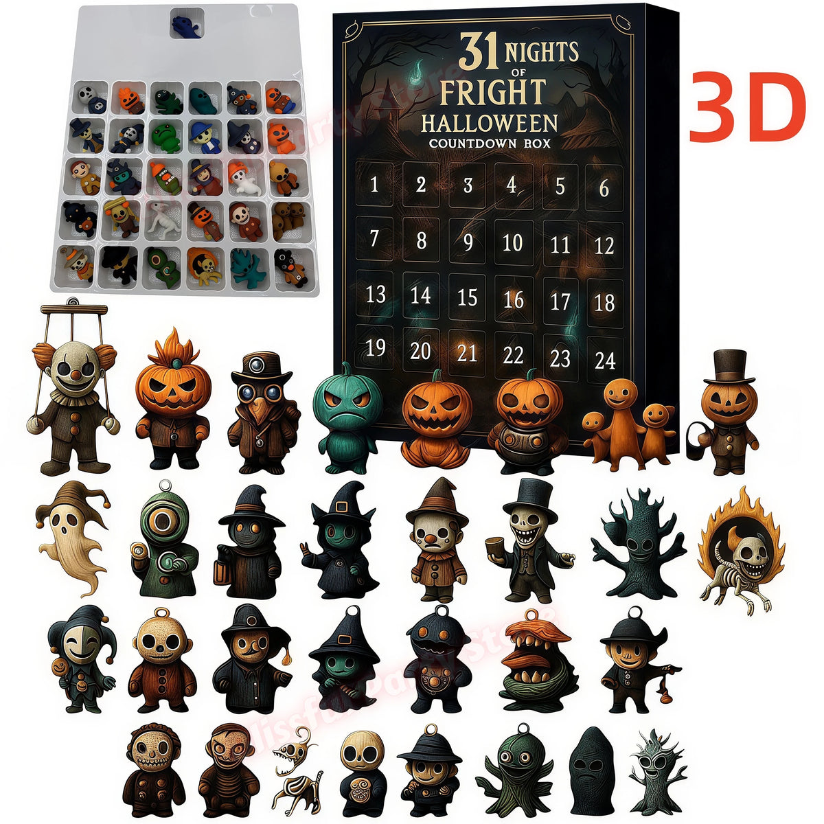 Halloween Advent Calendar – 31 Nights of Fright Countdown