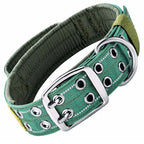 🐕🛡️ Tactical Dog Collar with Handle – Heavy Duty Double Buckle