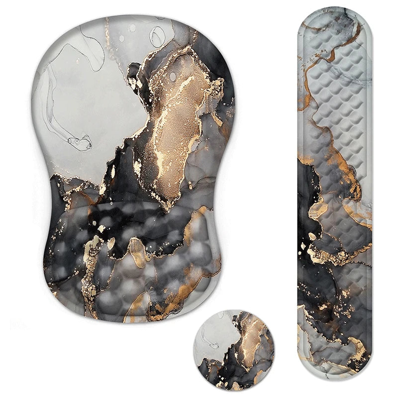 🖱️💖 Ergonomic Wrist Mouse Pad – Memory Foam Pain Relief Support