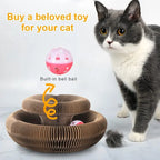 🐱🌀 Foldable Magic Organ Cat Scratching Board & Bed