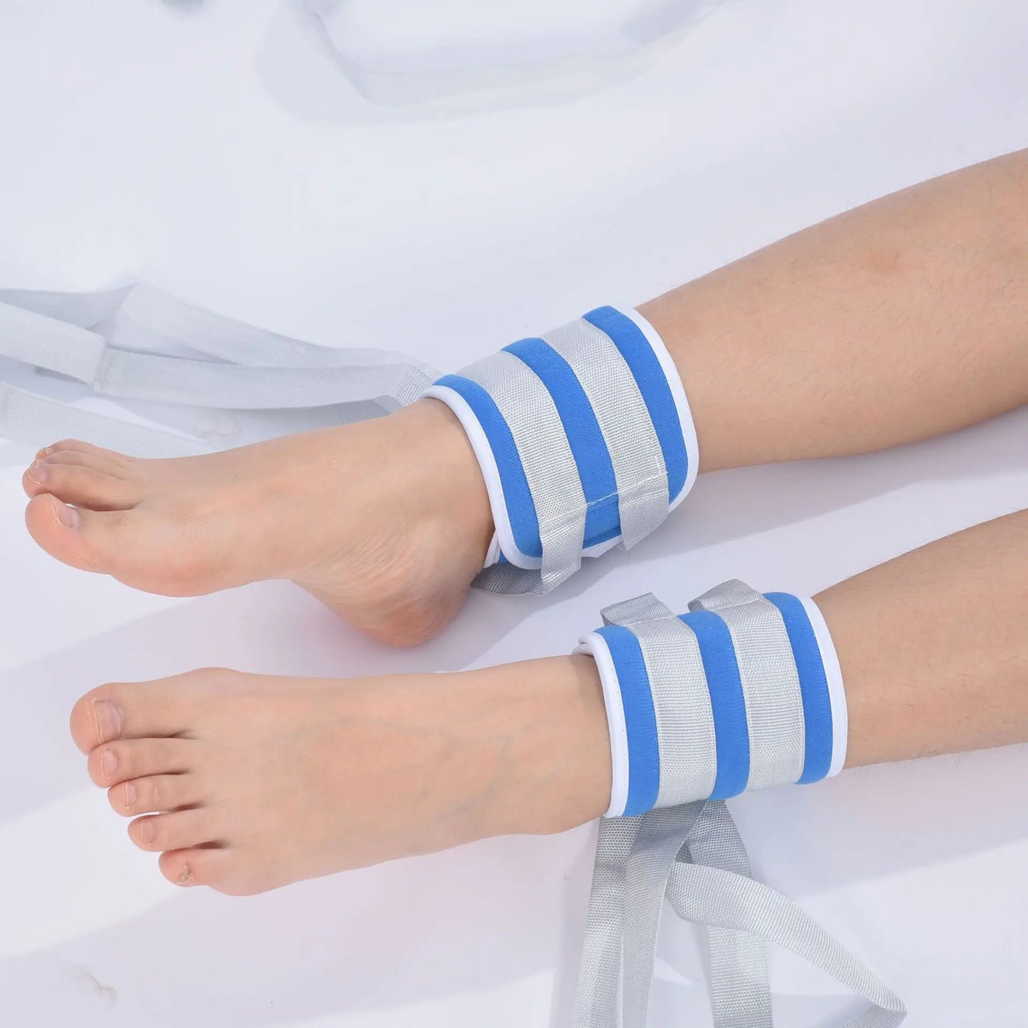 🩺✨ Medical Limb Restraint Straps 4pcs/Set | Upper & Lower Limb Hand & Foot Tie-Down Belts 🛏️ | Elderly & Bedridden Patient Care Support