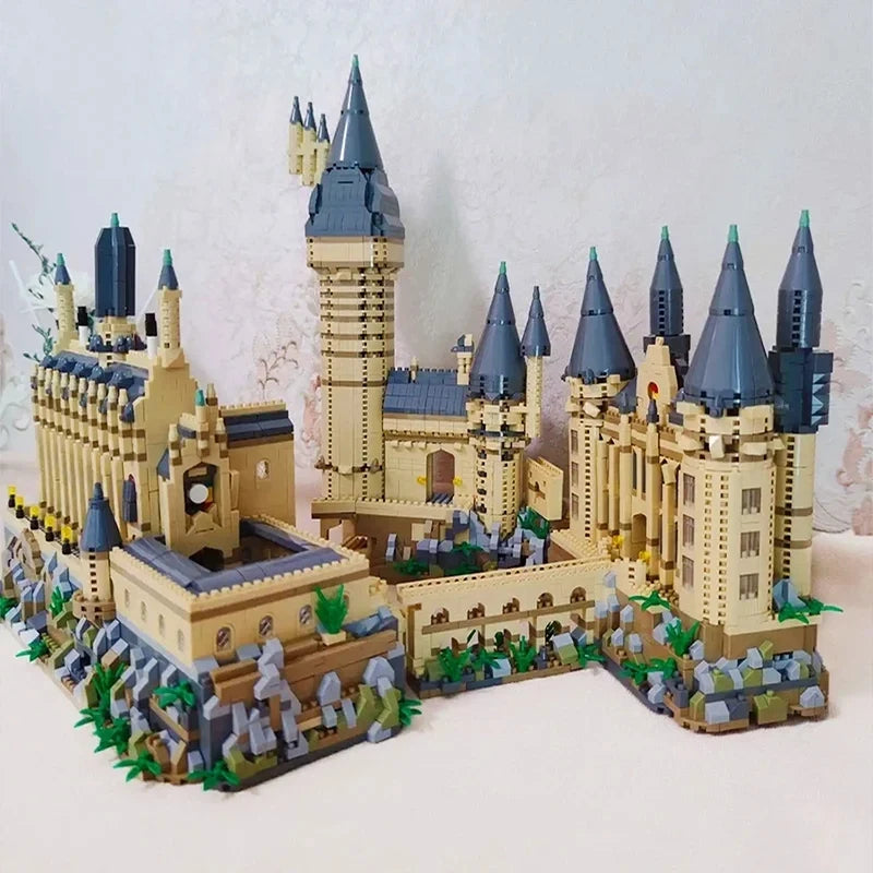 🏰✨ Micro Bricks Medieval Magic Castle – Creative City Palace Architecture Building Blocks Model for Kids & Collectors