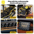 🏴‍☠️⛵ Pirate Ship Sailboat Building Blocks – Creative City Bricks Traffic Series Desktop Model Toy for Kids & Gifts