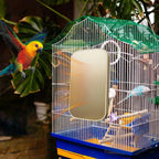 🦜🔥 Auto Thermostat Heated Bird Perch – Safe Winter Warmer Stand