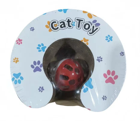 Magic Organ Interactive Cat Toy Scratcher Board Pet Toy Foldable Eco-Friendly Cardboard Flexible Changeable Accordion Shape Toy