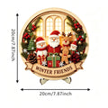 Christmas Wooden Tabletop Décor – Santa, Snowman & Reindeer
