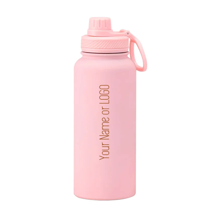PURACOOL Custom Water Bottle 1000ML – Personalized Thermal Tumbler Gift 💧✨