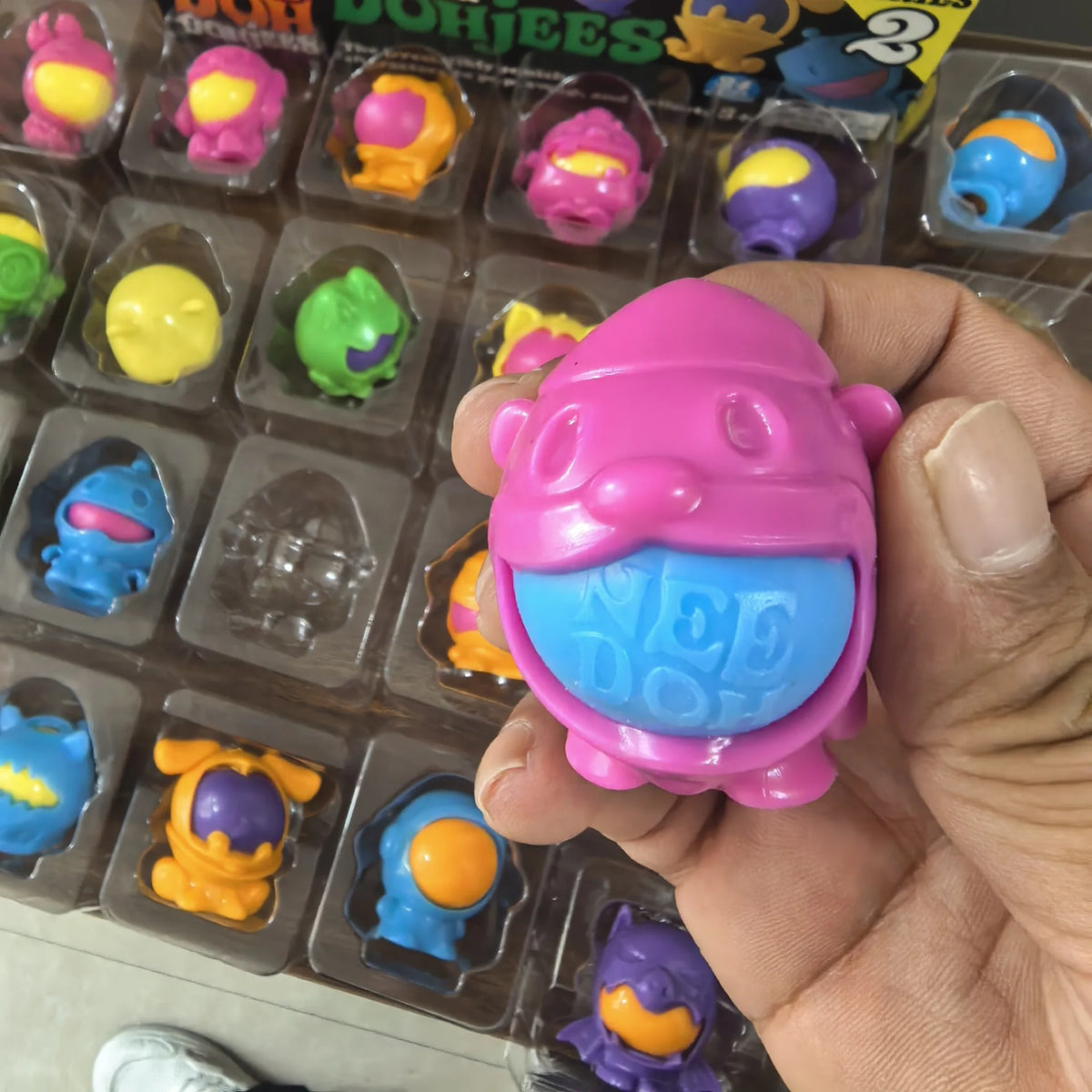 NeeDoh DohJees Emotional Monster – Surprise Squishy Fidget Toy