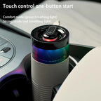 🚗🌿 Car Air Purifier 2026 | Rapid Purification & Formaldehyde Removal ✨ | Negative Ion Cleaner with Ambient Light for Fresh In-Car Air