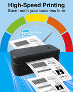 🏷️📦 Marklife X4 Thermal Label Printer – 4x6 Bluetooth Shipping Printer