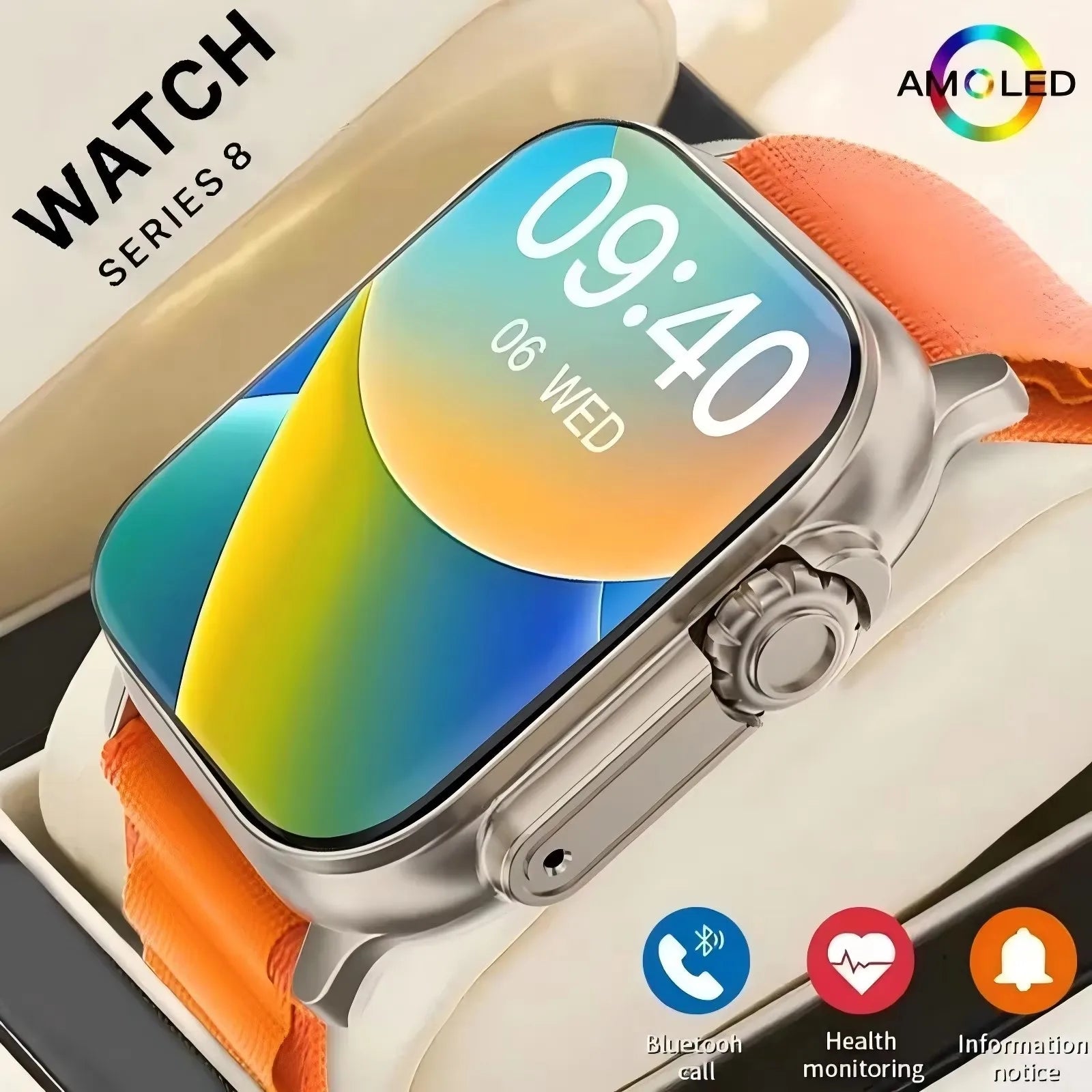 Original T900 Ultra 2 Smart Watch 1.93" (49mm) Bluetooth Call NFC Wireless Charging | Heart Rate & SpO2 Fitness Tracker for Android & iOS