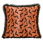 Halloween Cushion Cover – Bat & Ghost Gothic Décor